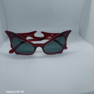 Rocabilly Goth "Bat" inspired sunglasses.
